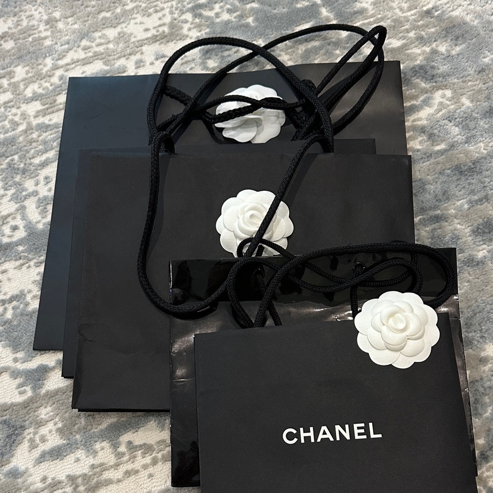 Chanel shopping bags